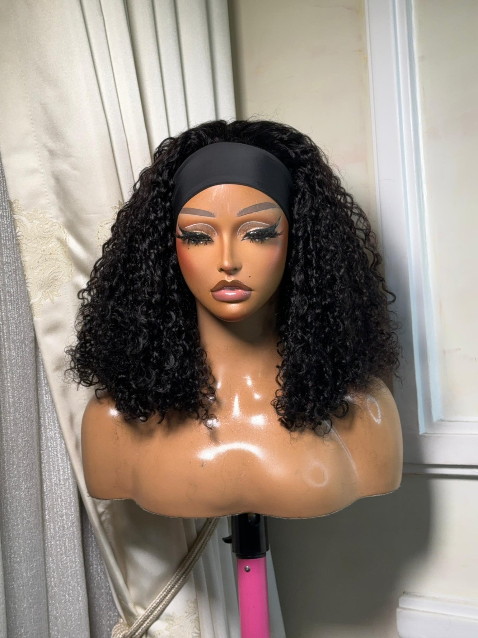 Black water curls